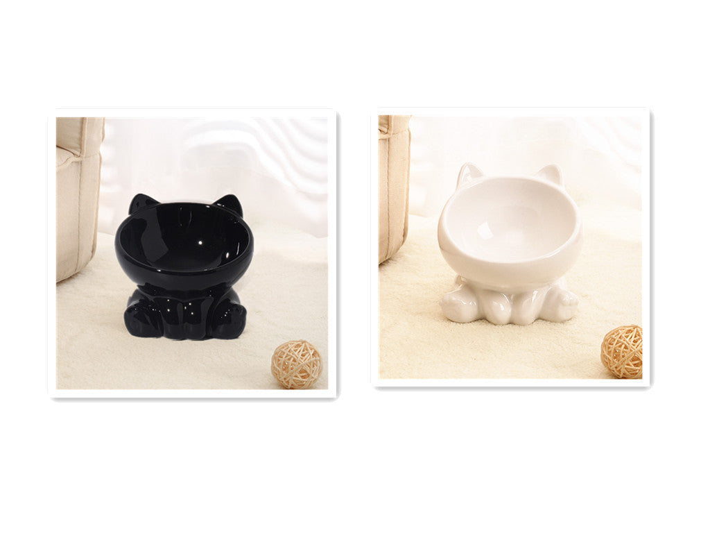 Ceramic Cat Food Bowl