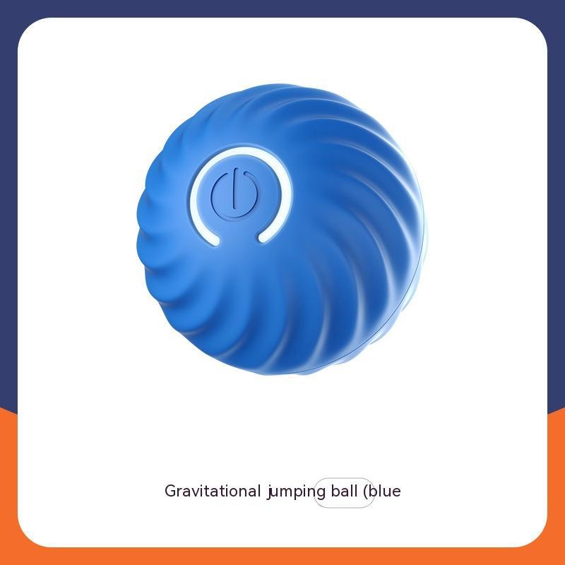 Rubber Bouncing Ball Dog Toy