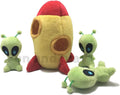 Hide and Seek Squeaky Plush Dog Toy