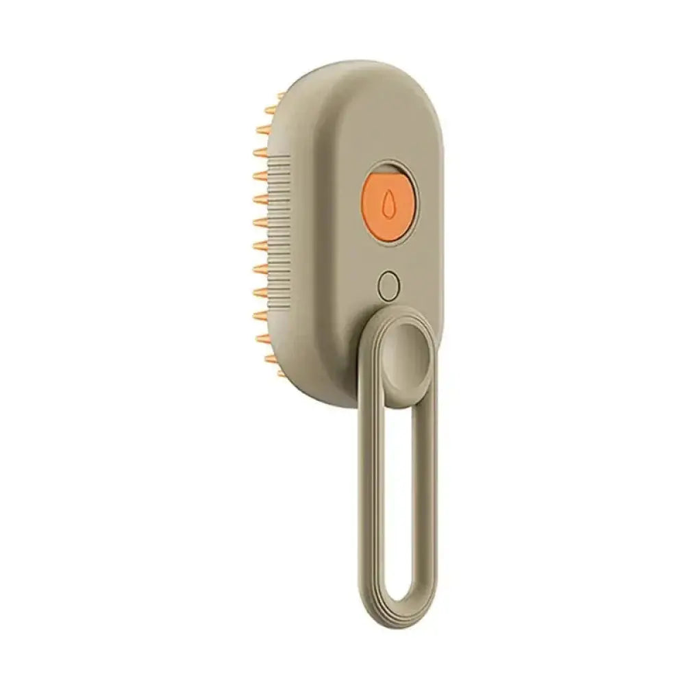 3-in-1 Electric Cat Steam Brush – Groom Massage & Shine - Green / Default