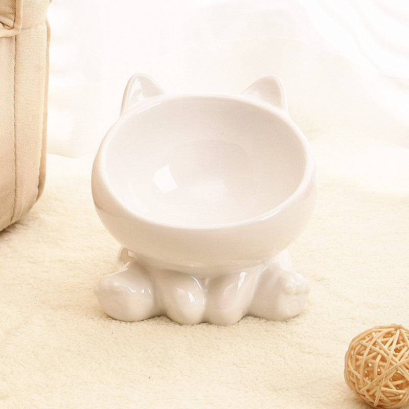 Ceramic Cat Food Bowl