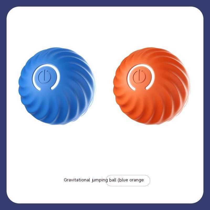 Rubber Bouncing Ball Dog Toy