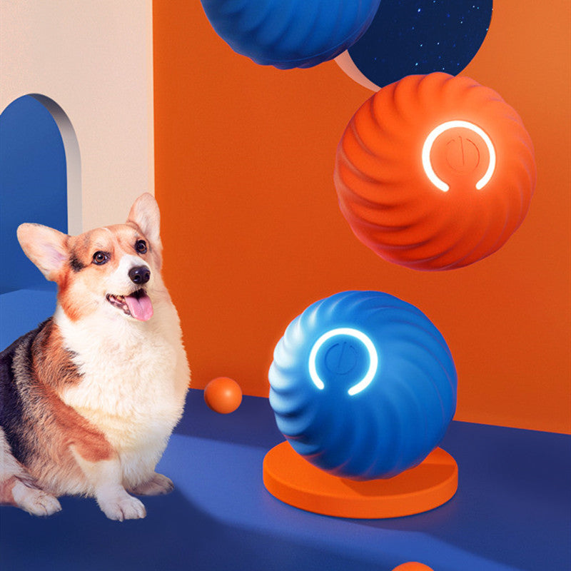 Rubber Bouncing Ball Dog Toy
