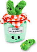 Hide & Seek Pickle Plush Dog Toy Set