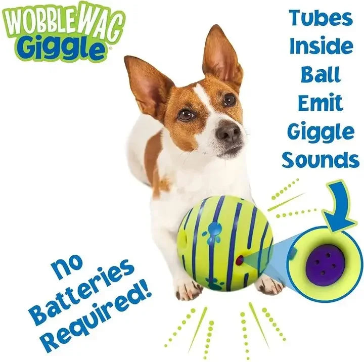 Interactive Giggle Ball Dog Toy