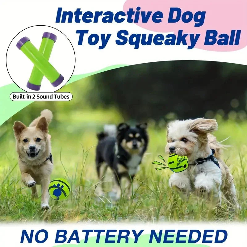 Interactive Giggle Ball Dog Toy