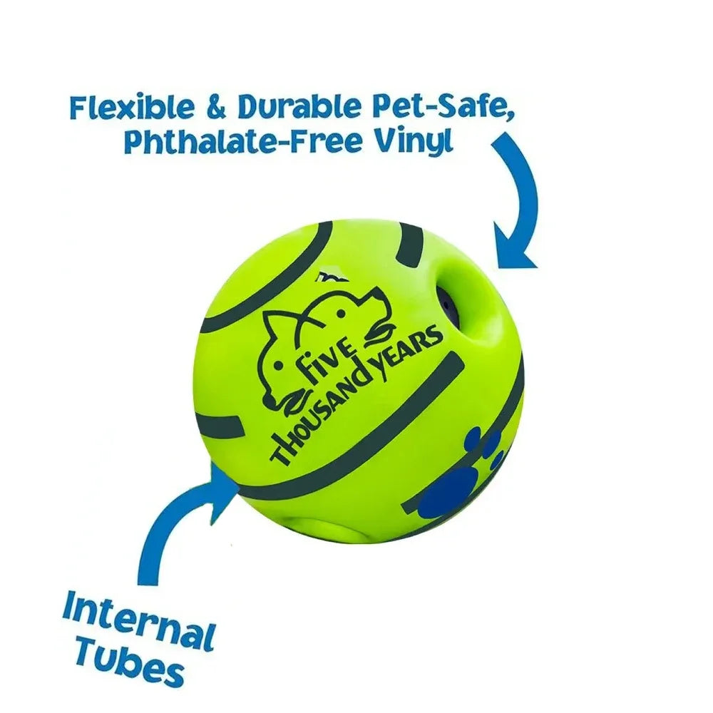 Interactive Giggle Ball Dog Toy