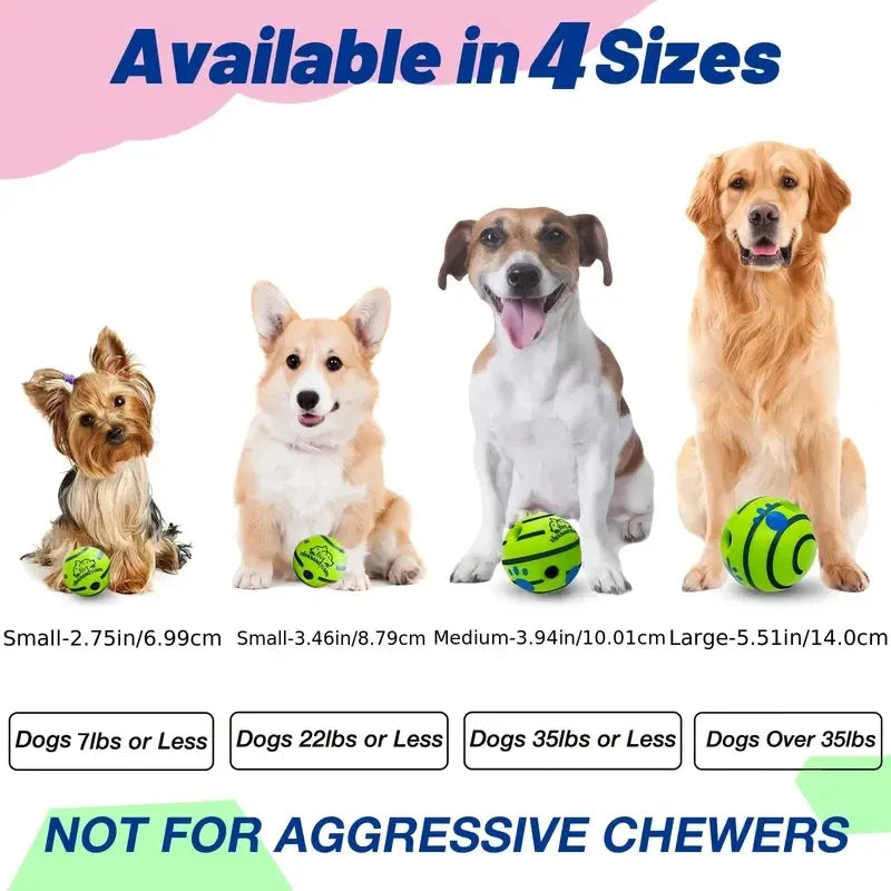 Interactive Giggle Ball Dog Toy