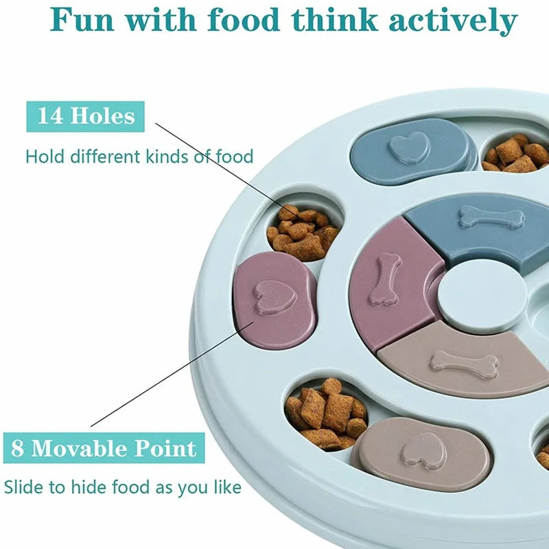 Interactive Slow Feeder Dog Bowl