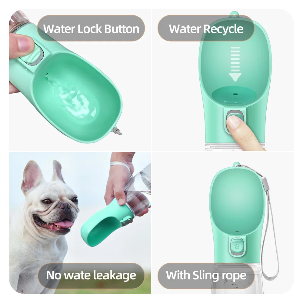 Portable Dog Water Bottle for Travel