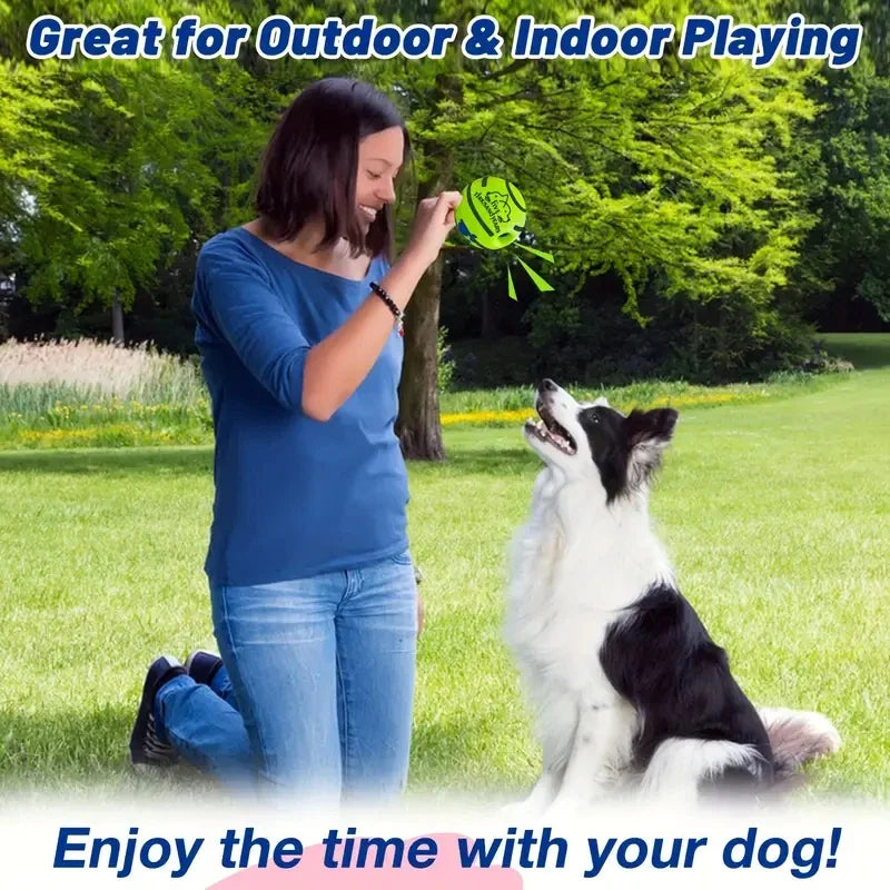 Interactive Giggle Ball Dog Toy