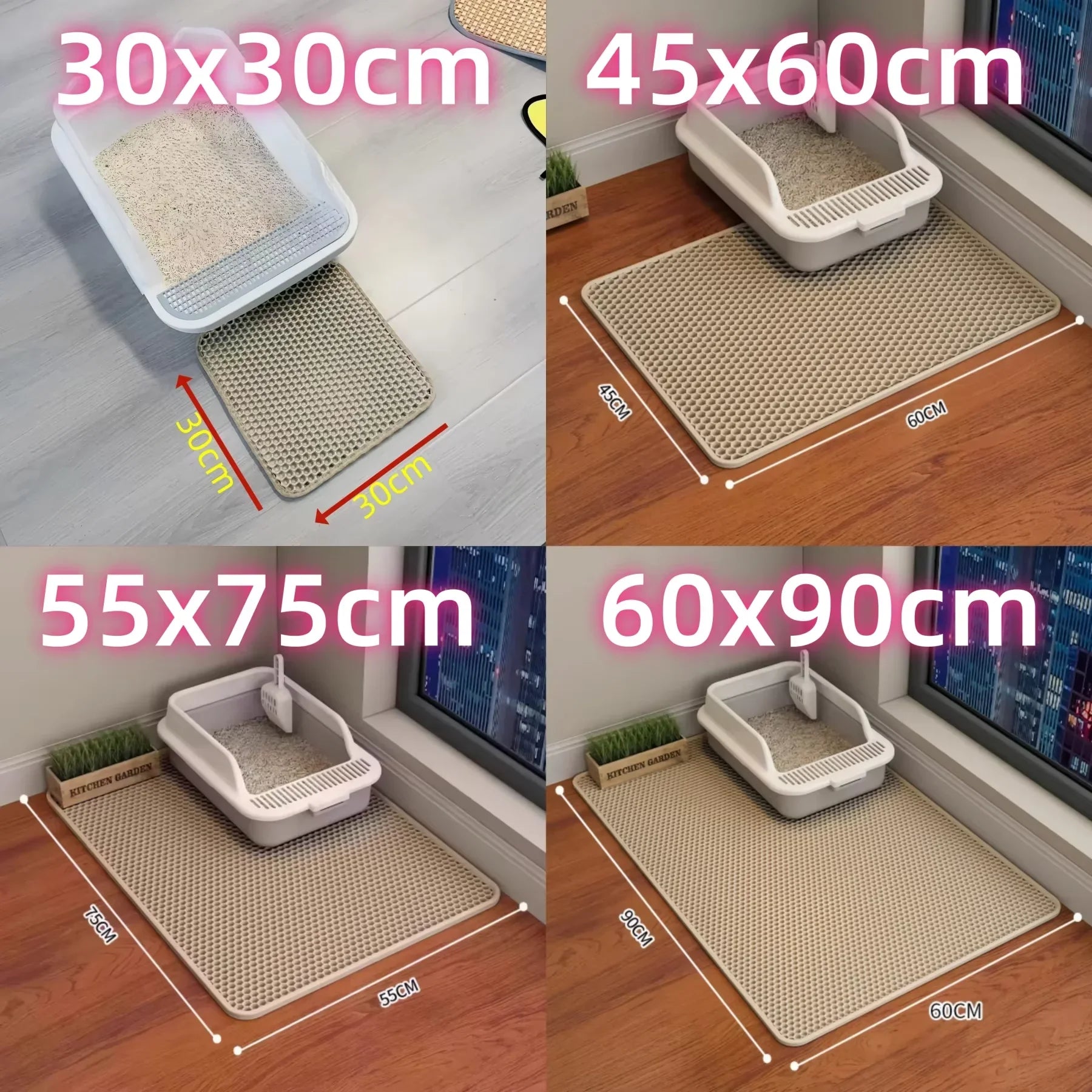 Extra Large Cat Litter Mat