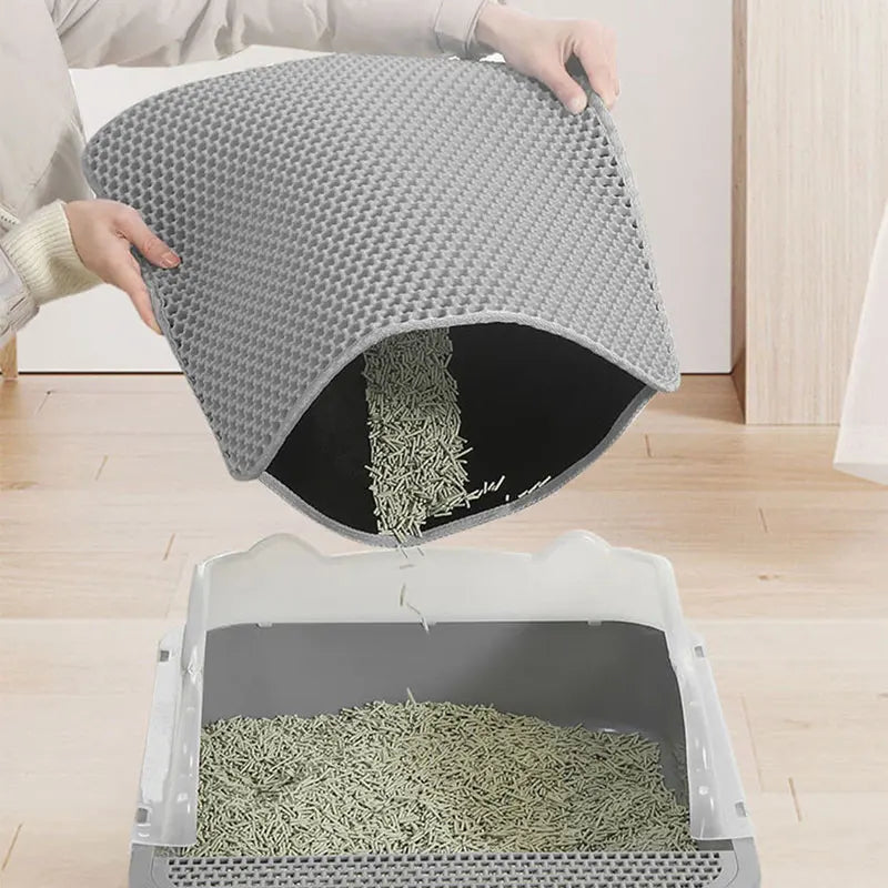 Waterproof Double Layer Cat Litter Mat