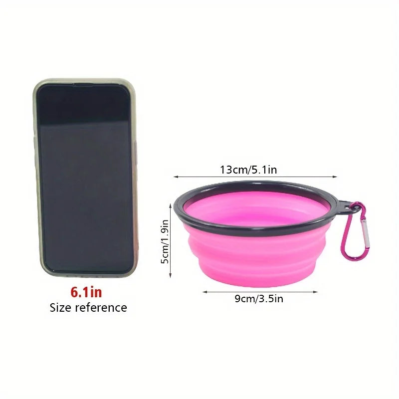Portable Foldable Dog Travel Bowl