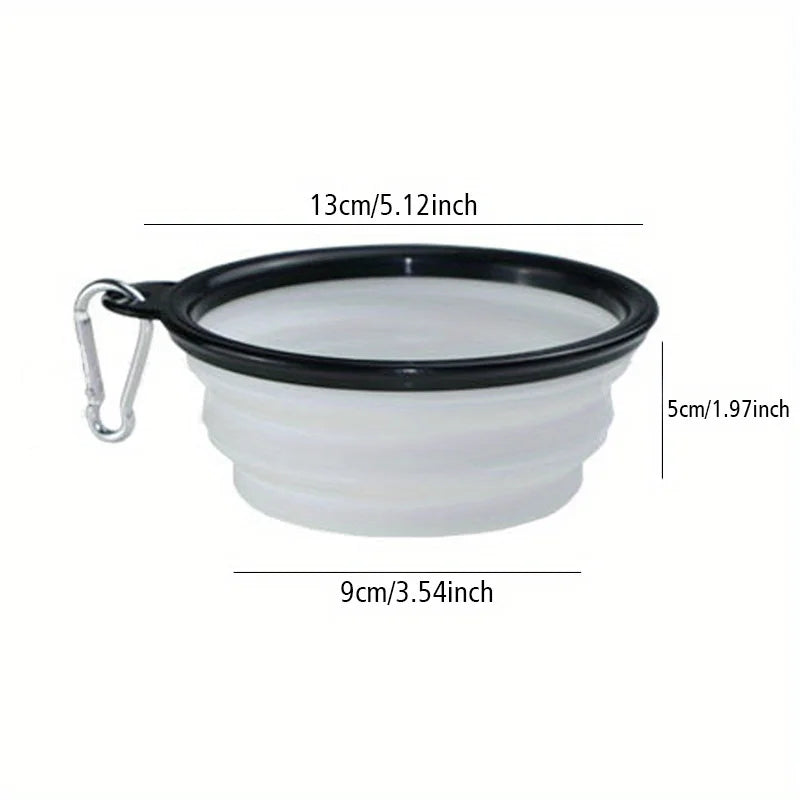 Portable Foldable Dog Travel Bowl