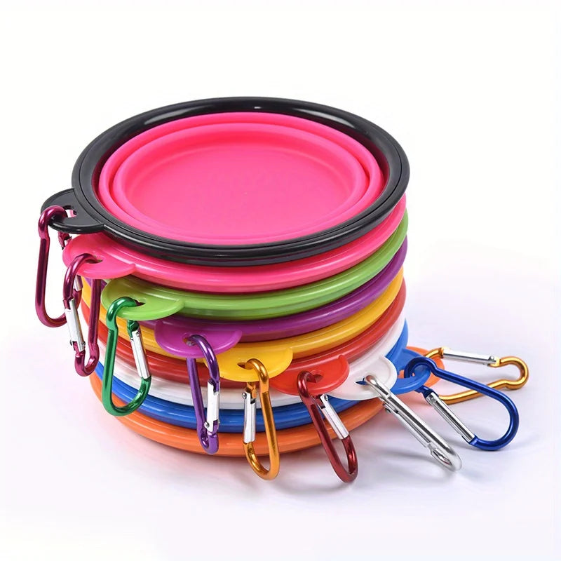 Portable Foldable Dog Travel Bowl
