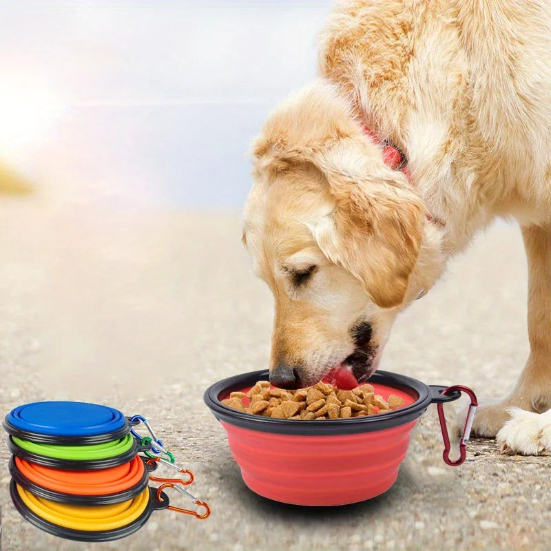 Portable Foldable Dog Travel Bowl