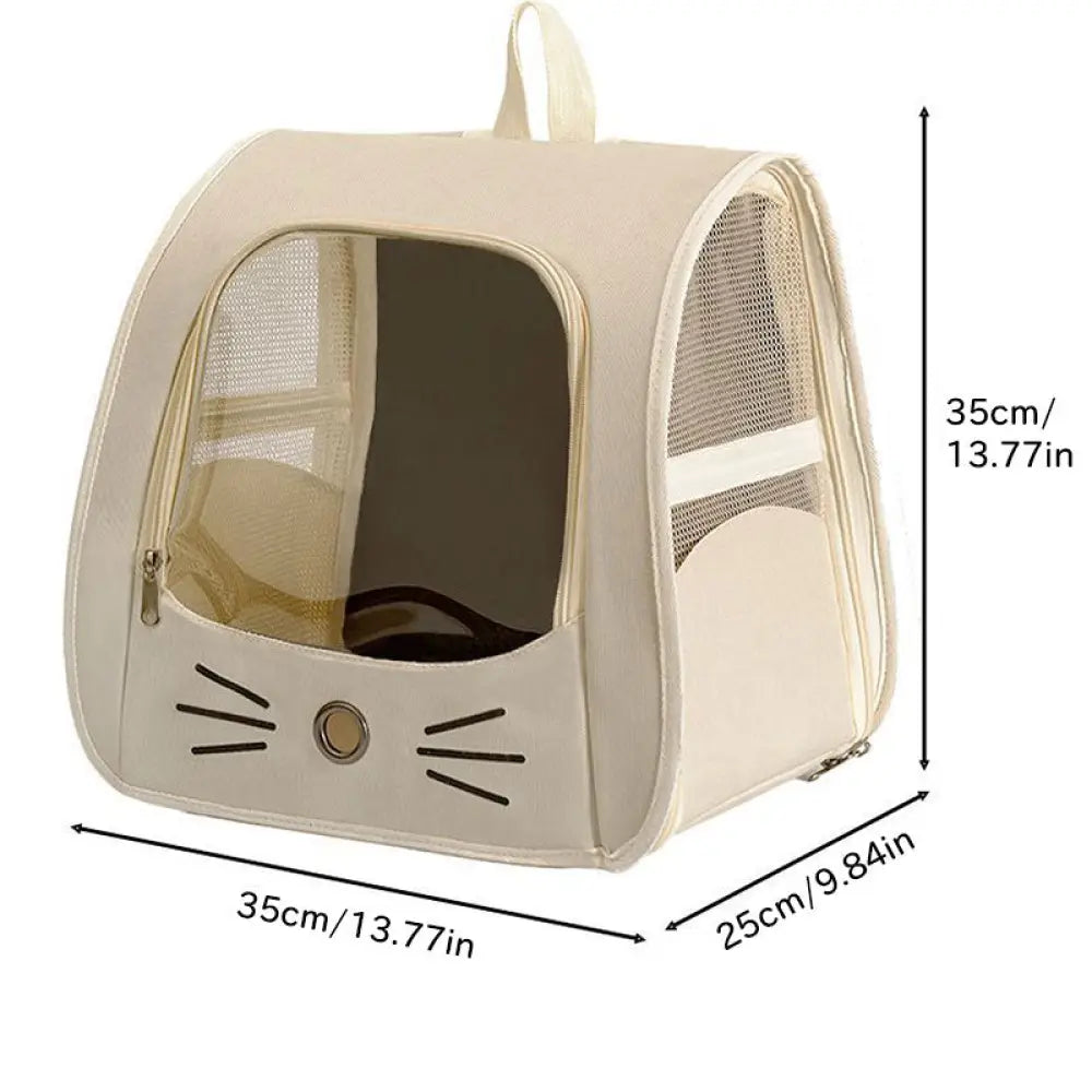 Breathable Mesh Pet Carrier Backpack