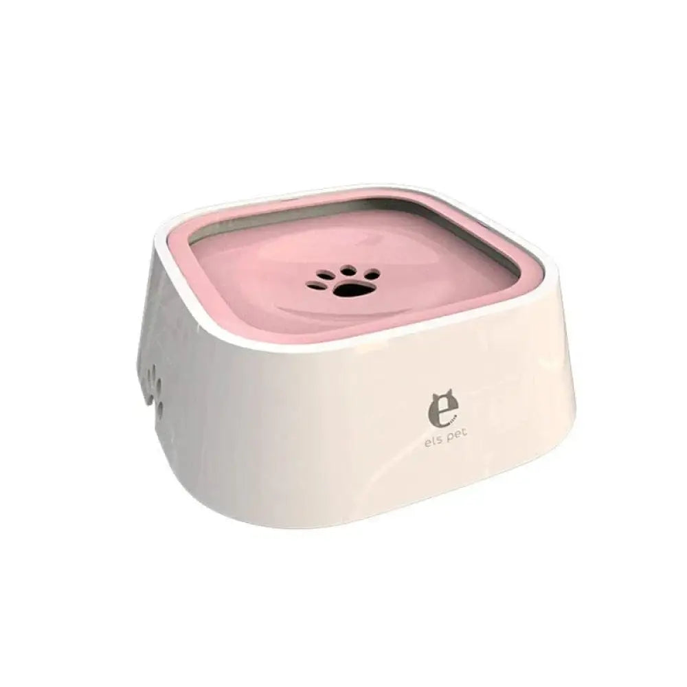 Dog Drinking Water Bowl with Floating Design - Non-Wetting Non-Skid Large Capacity