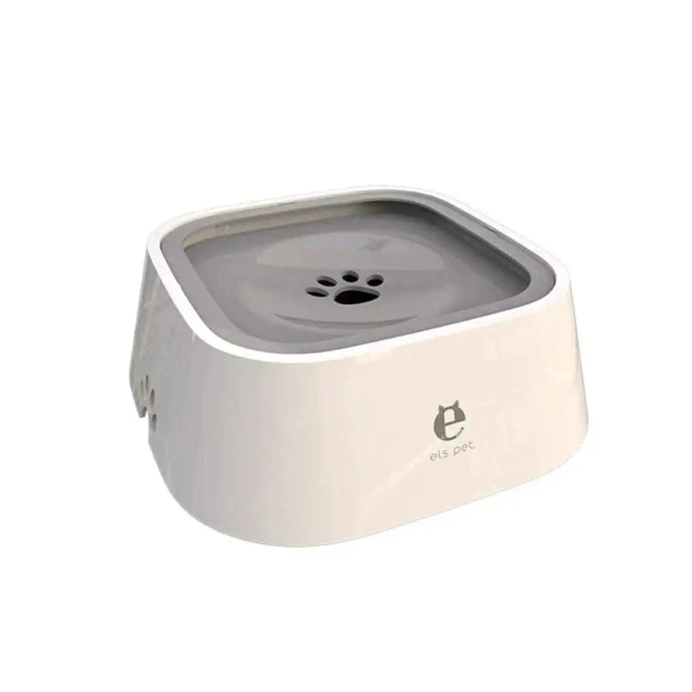 Dog Drinking Water Bowl with Floating Design - Non-Wetting Non-Skid Large Capacity