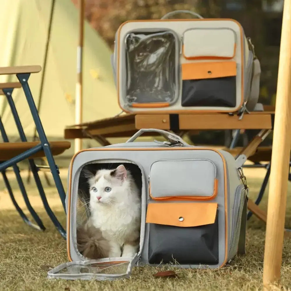 Large Canvas Pet Shoulder Bag