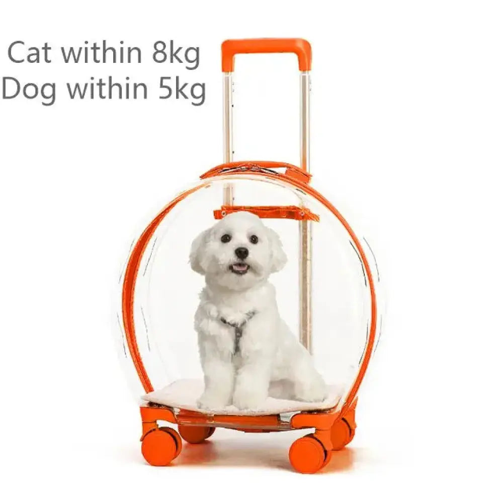 The Capsule Roller - K9 Orange / CHINA - Pet Accessories