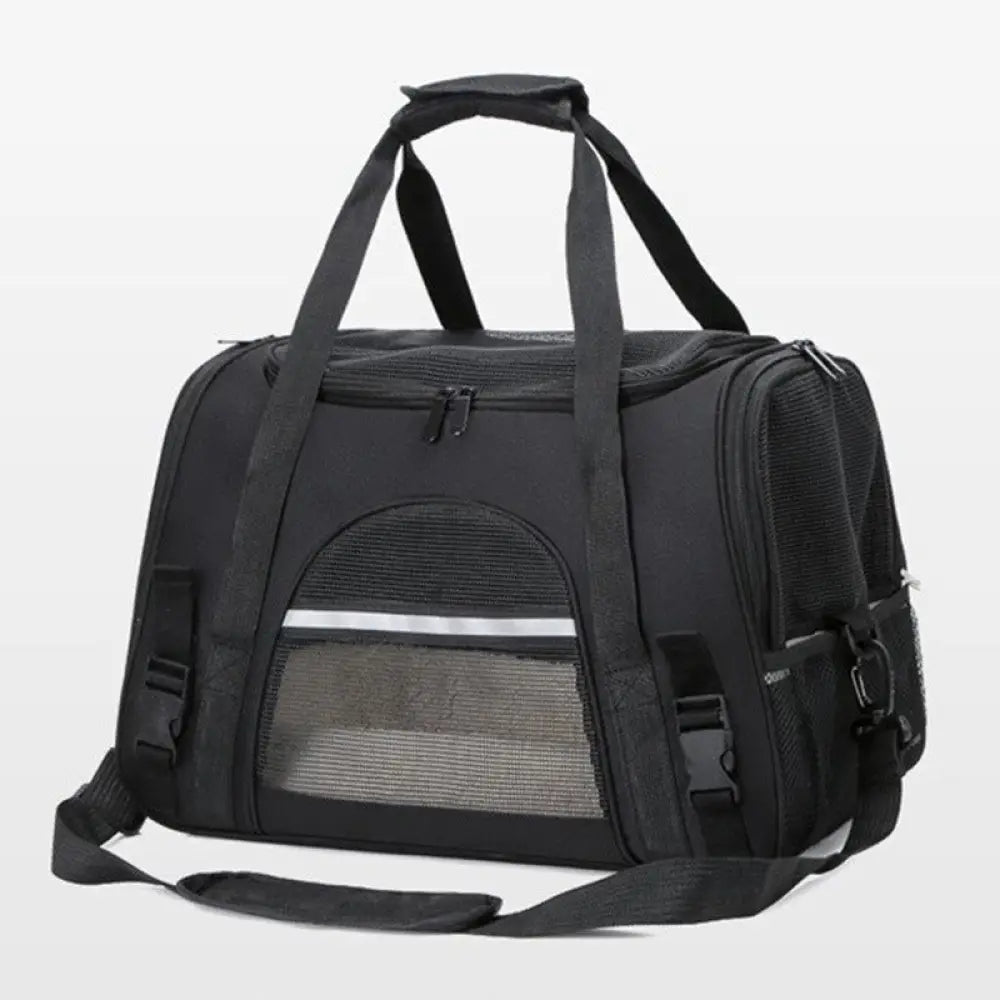The Convertible Mesh Carrier - Black - Pet Accessories
