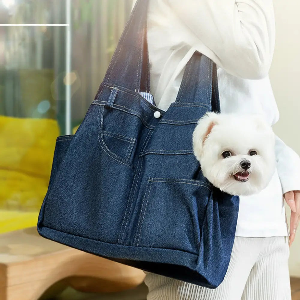 The Denim Explorer Pack - Pet Accessories