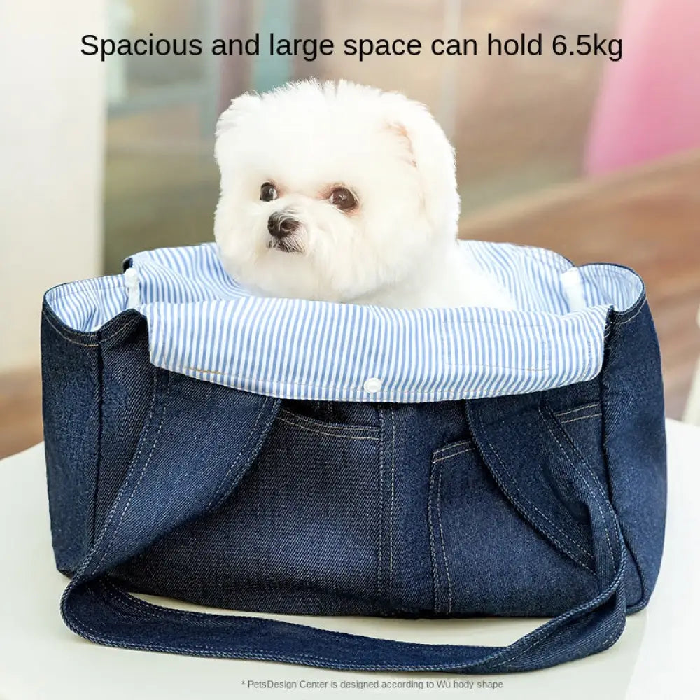 The Denim Explorer Pack - Pet Accessories