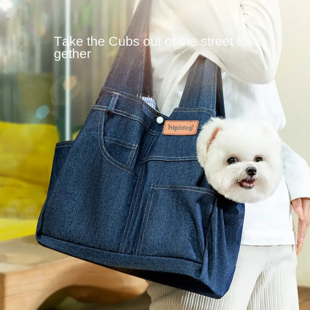 The Denim Explorer Pack - Pet Accessories