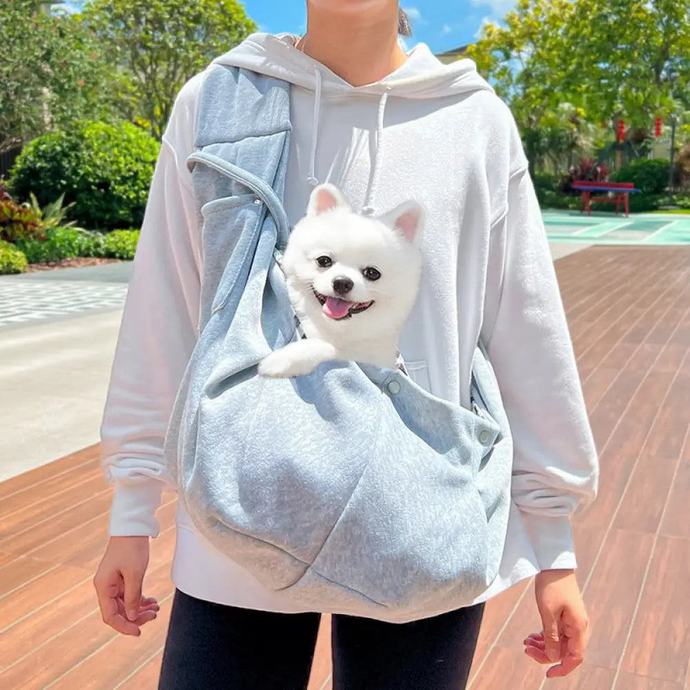 The Everyday Shoulder Carrier - Blue - Pet Accessories