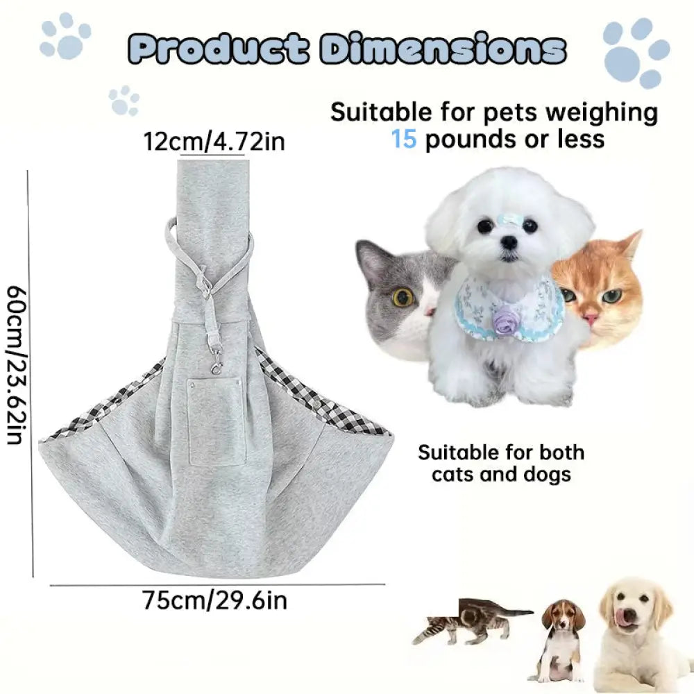The Everyday Shoulder Carrier - Pet Accessories