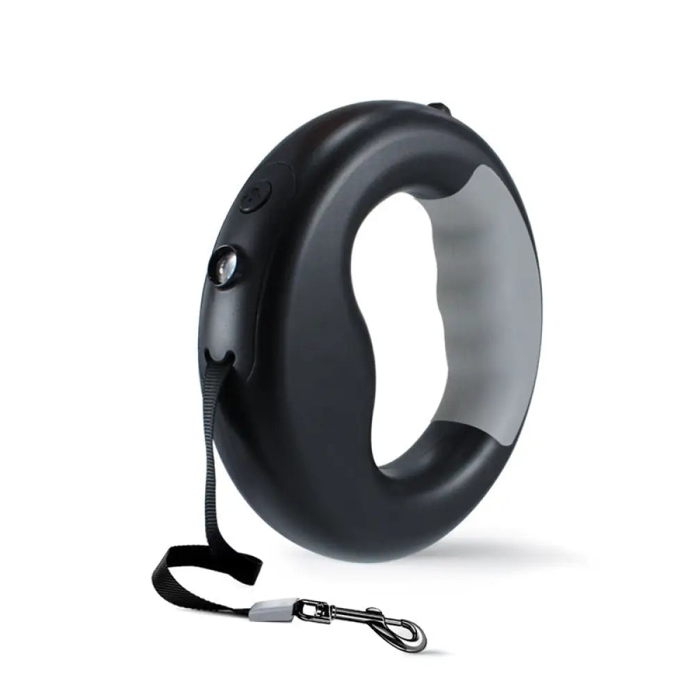 The Glow Walk Leash - Black - Pet Accessories