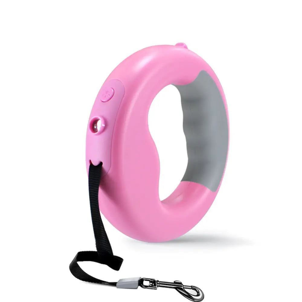 The Glow Walk Leash - Pink - Pet Accessories
