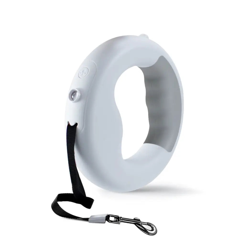 The Glow Walk Leash - White - Pet Accessories