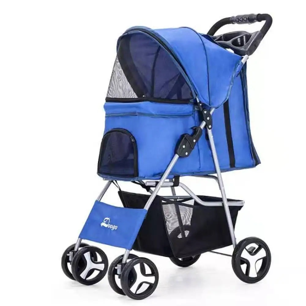 The Grand Fold Stroller - Pet Accessories