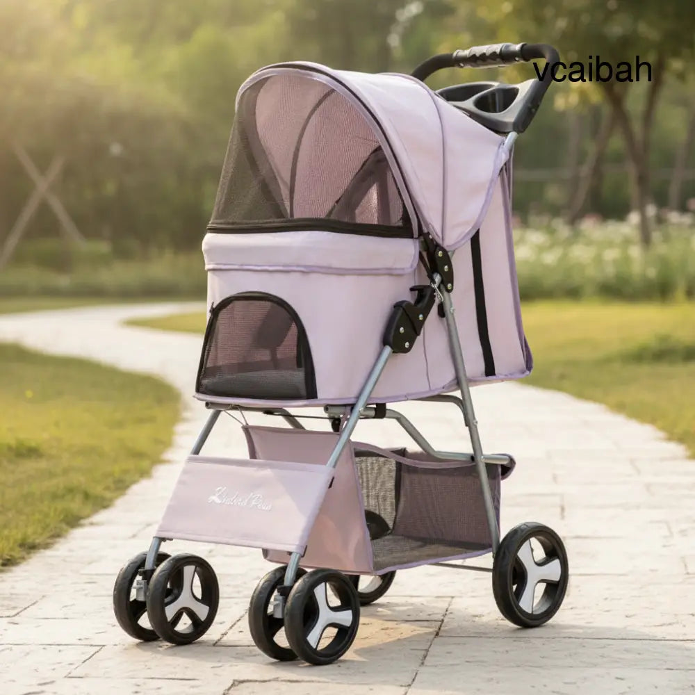 The Grand Fold Stroller - Pet Accessories
