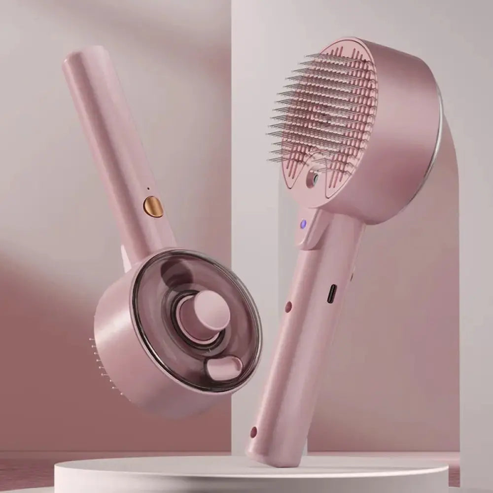 The Mist & Groom Brush - Pink - Pet Accessories